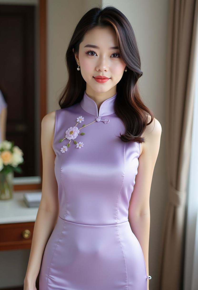 蜜桃少女妆容教程